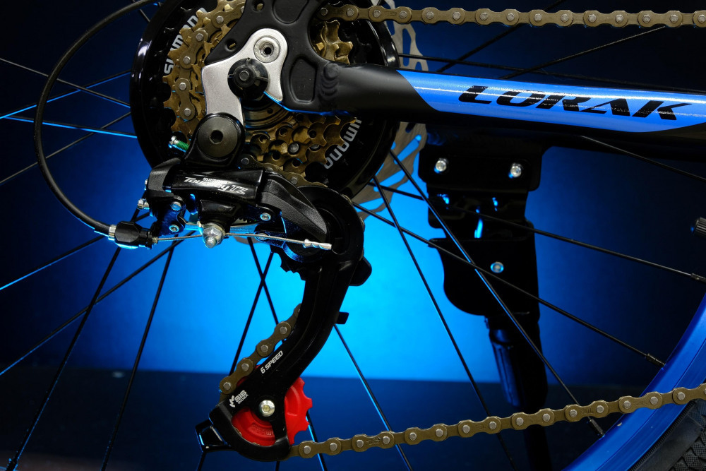 Lorak Dynamic 24 18sp Матовый Чёрный/Синий