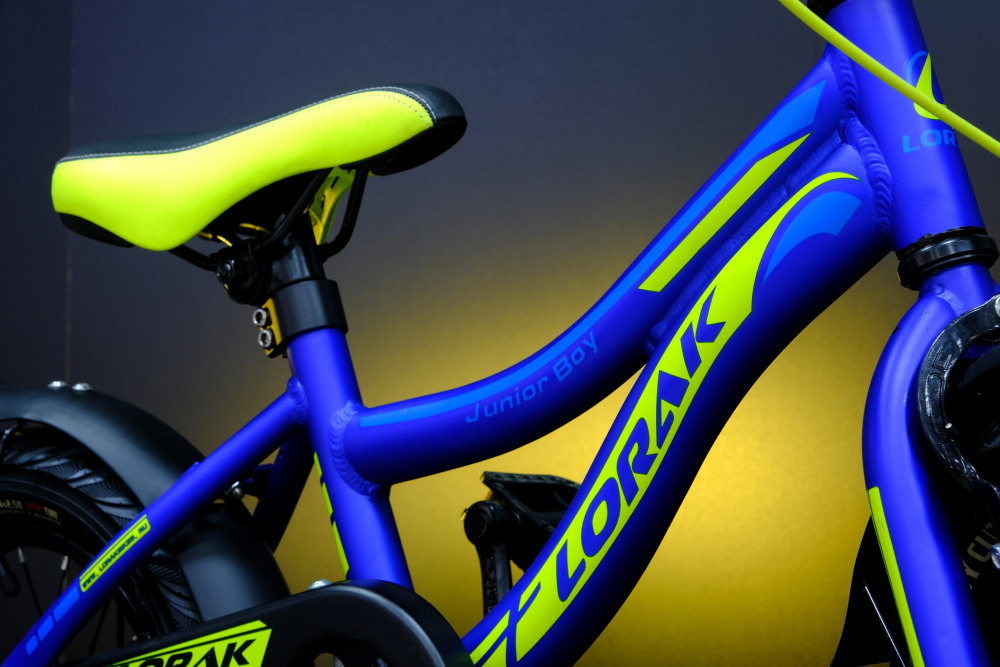 Lorak Junior 14 Boy Матовый Синий/Жёлтый