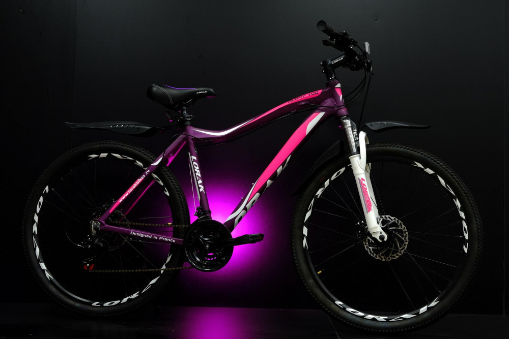 Lorak Glory 100 Матовый Фиолетовый/Розовый рама 15 (на рост 141-160)