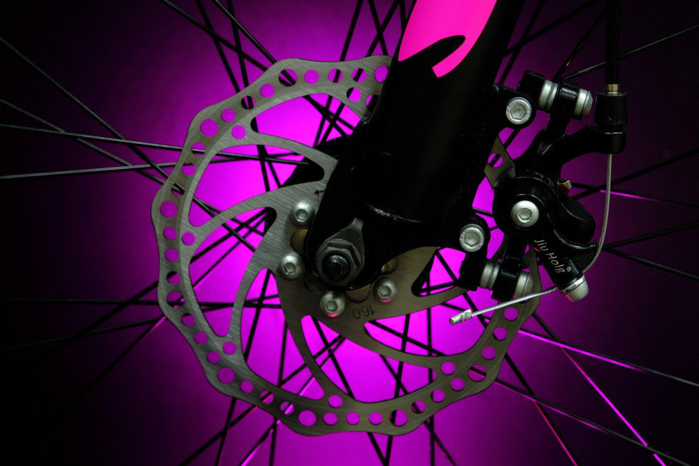 FOLTAS 26 Steel - 15р Чёрный/Розовый