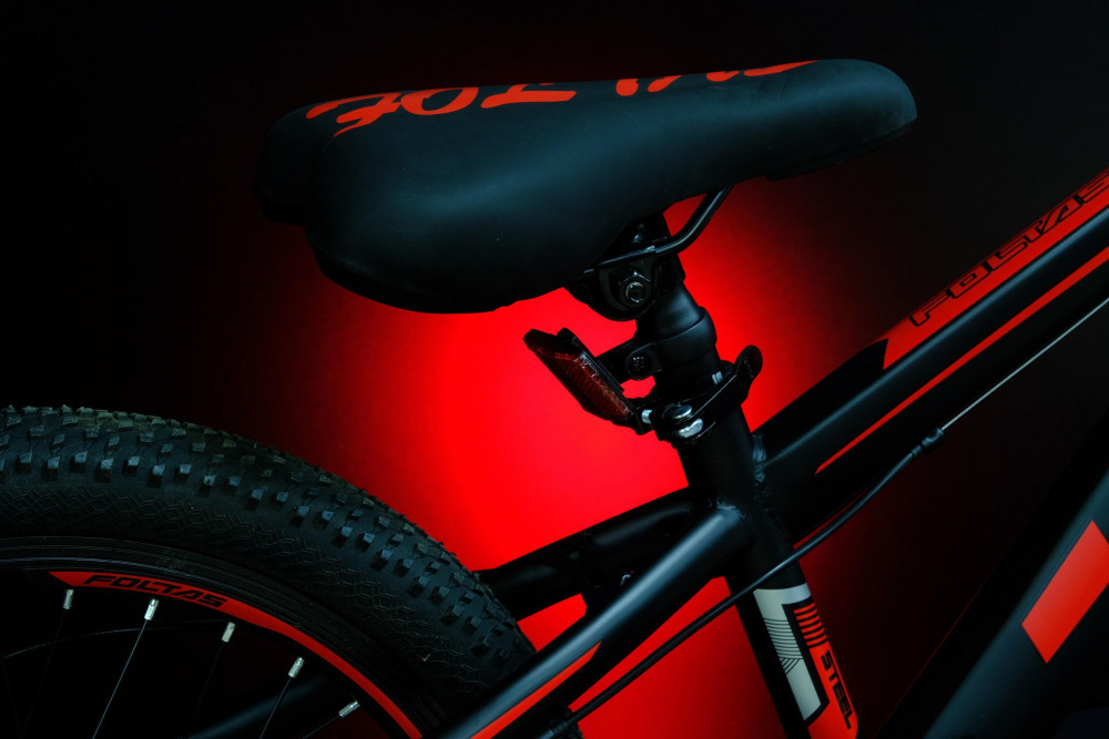 FOLTAS 20 Матовый Чёрный/Красный