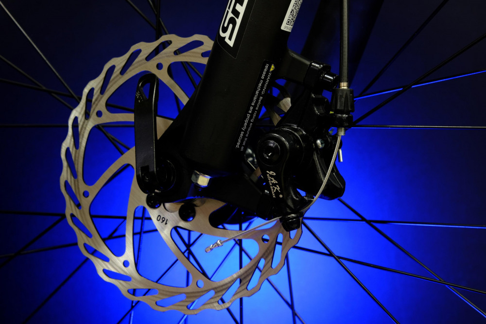 Lorak 1.0 Матовый Чёрный/Синий рама 19 (на рост 171-182) (27.5)