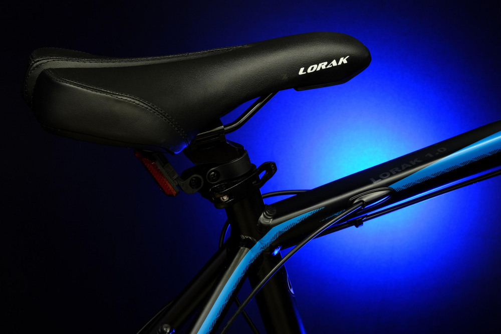 Lorak 1.0 Матовый Чёрный/Синий рама 21 (на рост 183-190) (27.5)