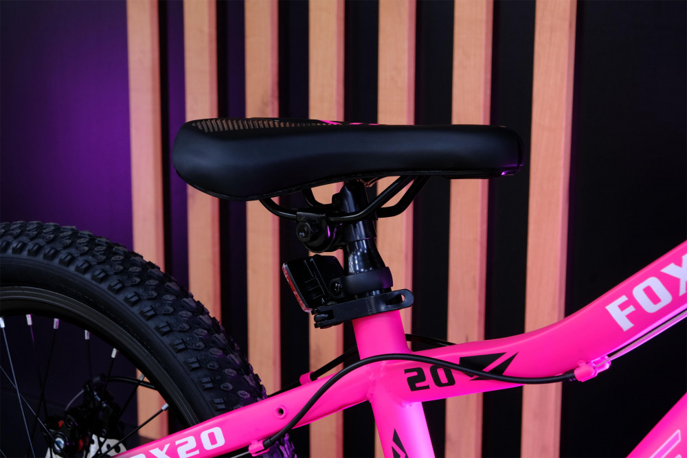 HEAM FOX 20 Girl Матовый Чёрный/Розовый